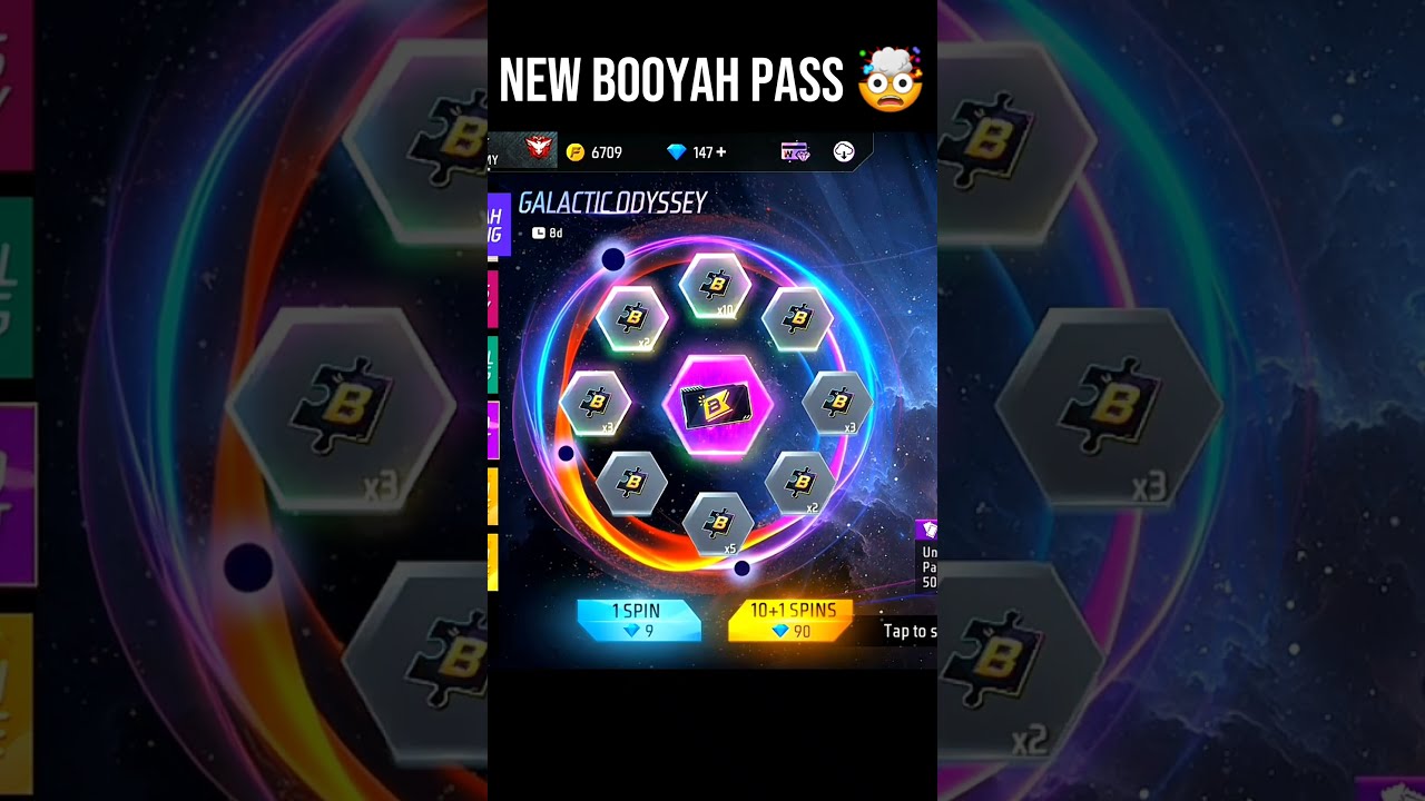 Booyah Pass Ring Event Spin Free Fire New