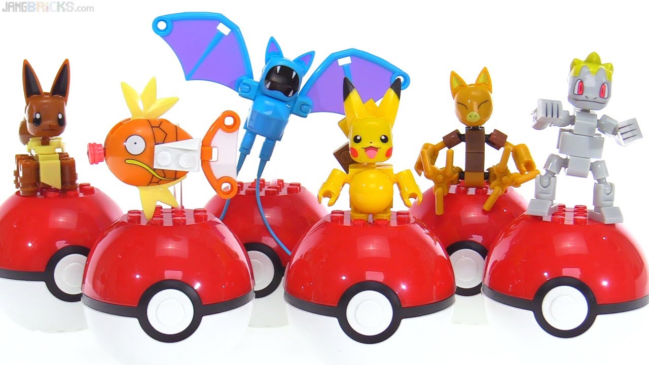 Mega Construx Pokémon Evergreen Poke Ball Assortment by Mattel