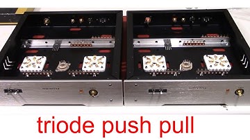 50W monoblocks 6C33C-B tube power amplifier GX-2800 build #1 ; FLUXION design