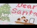 How to Add Beads to Cross Stitch - Sewing Beads using Mill Hill | Fat Quarter Shop