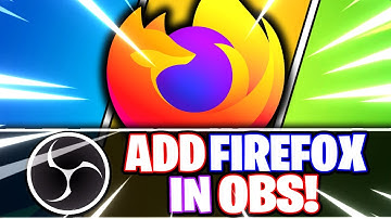 OBS Studio: How to Add Mozilla Firefox // Web Browser -- Window Capture (OBS Studio Tutorial)