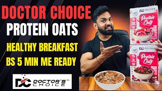 Doctor Choice Protein Oats Review | Best Healthy Breakfast | High Protein Oats #protein #oats