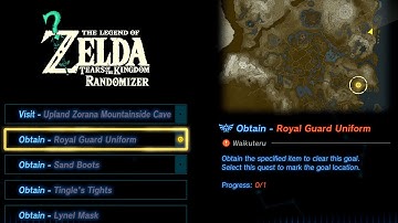 🔴 More Quest Markers for Goal Mode! - Zelda TOTK Randomizer v1.5.2 (1/2)