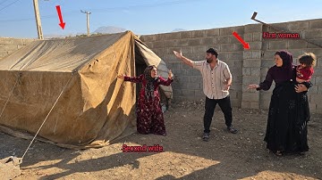 The first lady and husband return home and are shocked to see the second lady