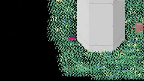 Grass shader made in godot 3.2.2