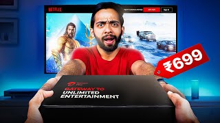 I tested Airtel’s new Unlimited Entertainment Box!!