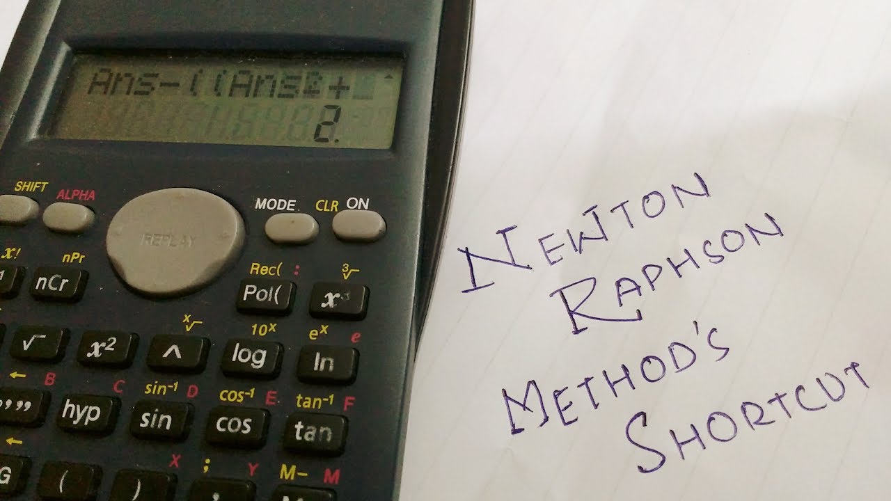 Raphson method calculator newton Online calculator: