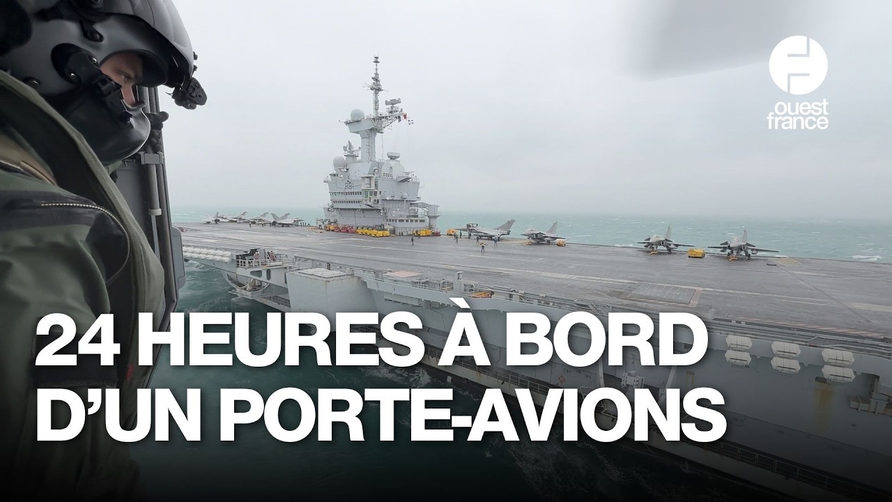 On a passé la nuit à bord du porte-avions Charles de Gaulle
