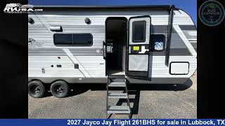Breathtaking 2027 Jayco Jay Flight Travel Trailer RV For Sale in Lubbock, TX | RVUSA.com