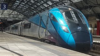 Class 802 Trans Pennine Express Nova 1 leaving Liverpool Lime Street for Newcastle