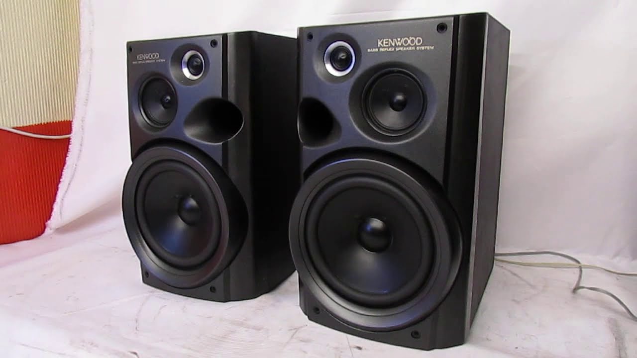 Kenwood Bass Reflex Speaker System Youtube