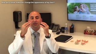 How will a smile makeover change the appearance of my face? | Daniel Daniel Dentistry