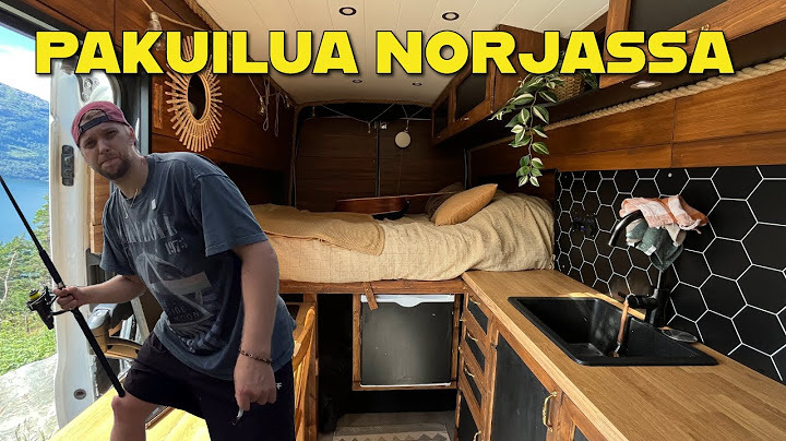Käydään Bergenissä sitten pakun siivous + kalastusta Norjassa