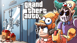GTA 5 Simpsons Mods Heist Gone Hilariously Wrong