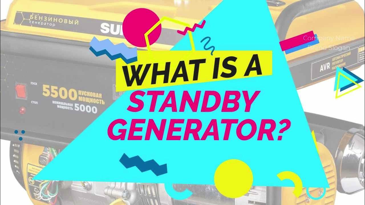 What Is A Standby Generator? Stand By Generators Meaning YouTube
