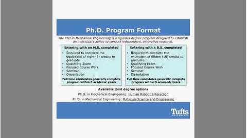 Mechanical Engineering Ph D  Virtual Information Session