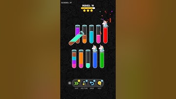 Color water sort 3D level 37