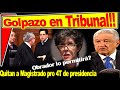Crisis en el Tribunal Electoral, golpe de estado, quitan Magistrado leal a la 4T,  J. Otálora gestó