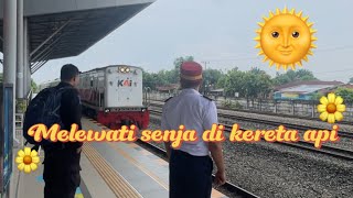 NAIK KERETA API SRILELAWANGSA MASA COVID 2021