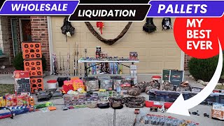 Overstock Liquidation Hunting and Fishing Pallet