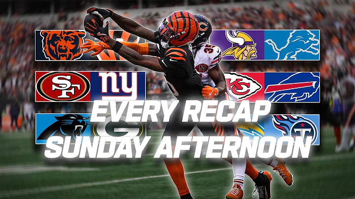 Every Recap from Sunday Afternoon | 2025 NFL Season Week 9