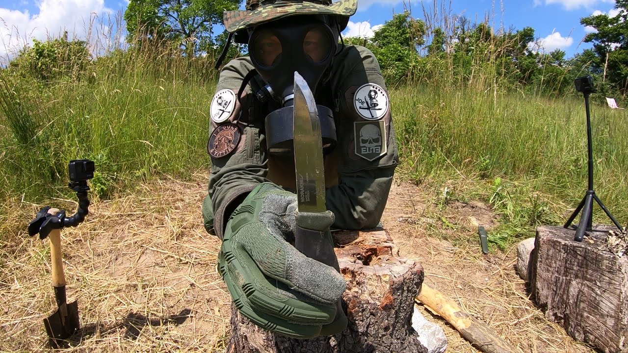 MORA COMPANION HD Heavy Duty - CARBON STEEL- KNIFE DESTRUCTION TEST -UNTIL IT BREAKS OR GOES TO HELL