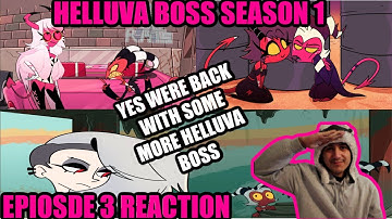 HELLUVA BOSS - Spring Broken  S1: Episode 3 (REACTION) NEW CHARACTERS AND ALSO HUMAN LOONA???