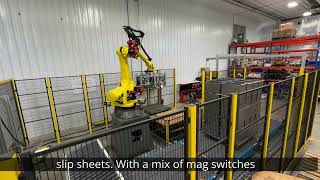 Custom Robotic Palletizing For Tool Manufacturer
