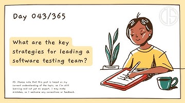 What are the key strategies for leading a software testing team?