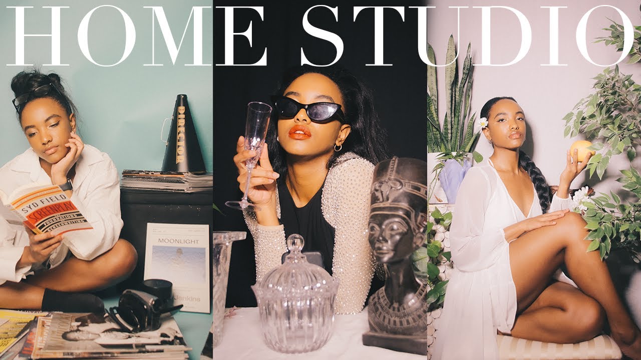 HOME PHOTO STUDIO SET UP IDEAS DIY PHOTOSHOOT YouTube