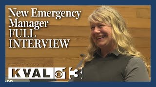 FULL INTERVIEW with Lane County's New Emergency Manager