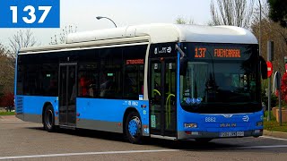 EMT Madrid | 137 Puerta de Hierro - Fuencarral | Timelapse