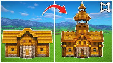 Minecraft Tutorial ► Village Library #2 Transformation | How To Build In Minecraft