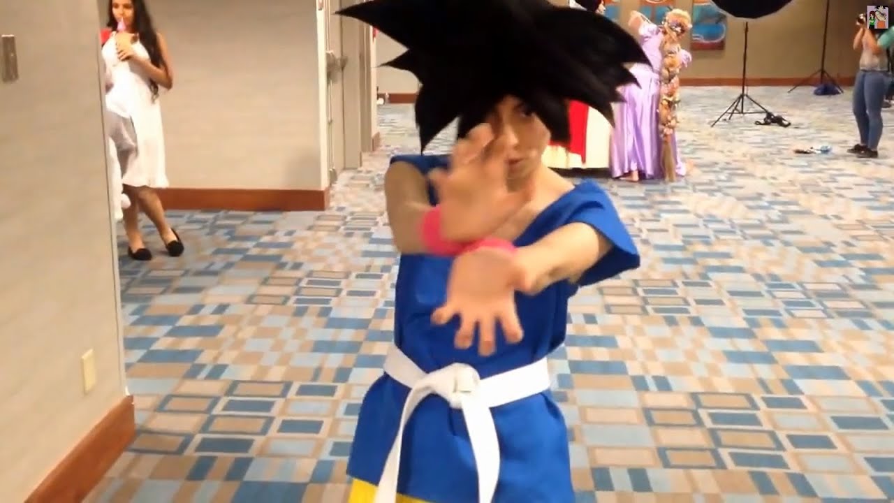 Hurricon 2014 as GT Kid Goku D Cosplay YouTube