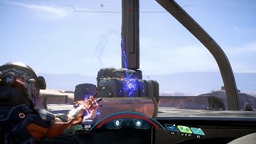 Invisible enemies (Mass Effect Andromeda)