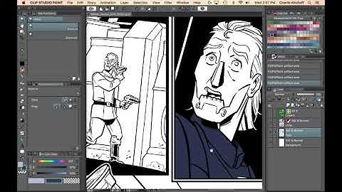 Learn 2 Color Comic Books: Flatting With Clip Studio Paint