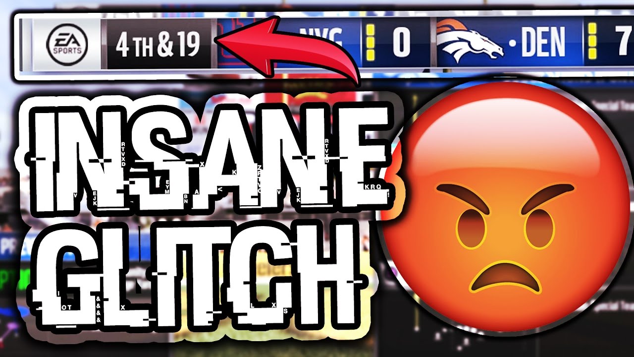 INSANE GAME BREAKING GLITCH IN MADDEN 17! I LOST 4 DOWNS!