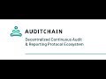 Auditchain. Обзор проекта.