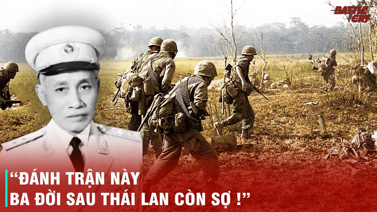 TRẬN CÁNH ĐỒNG CHUM - MỘT MÌNH TƯỚNG LÊ TRỌNG TẤN CÂN CẢ THÁI - MỸ - LÀO 