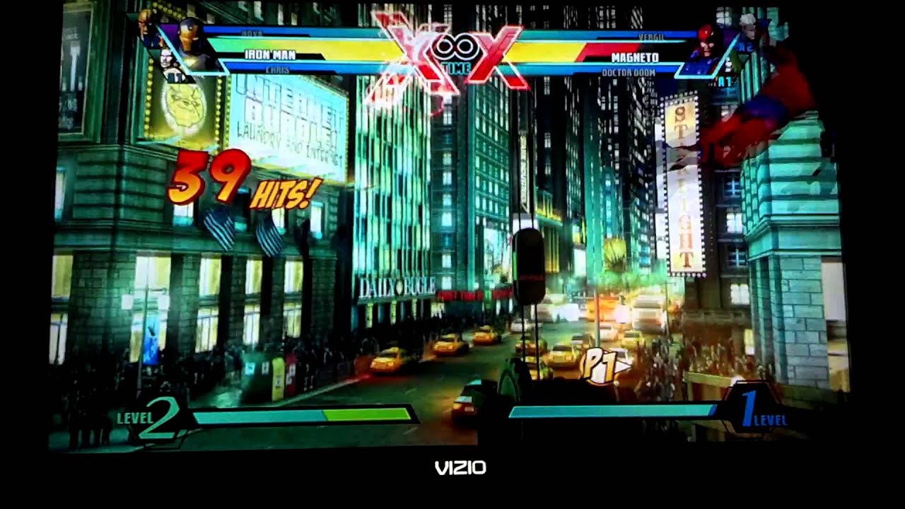 UMVC3 Iron Man Hard Tag Combo
