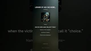 LEDGER OF ASH NO MORE SHIELDS