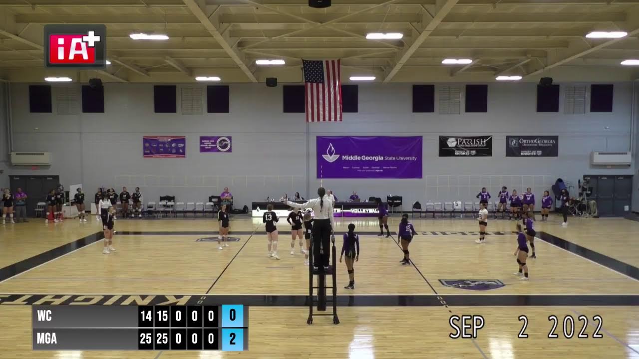 Volleyball Wesleyan College Vs Middle Georgia State University 9 2 