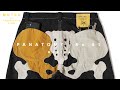 Lower limbs Patchwork Pants / Panatomy No.61 / Making