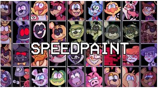 ULTIMATE CUSTOM NIGHT! (FNaF SPEEDPAINT)