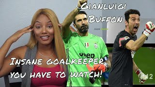 Clueless American football Fan Reacts to Gianluigi Buffon, Football Goalkeeper