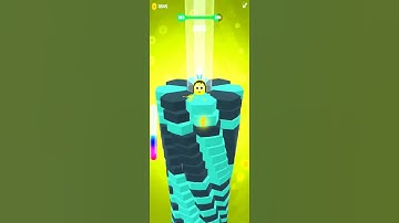 Drop Stack Ball Game Level 293 - short video - More Gaming