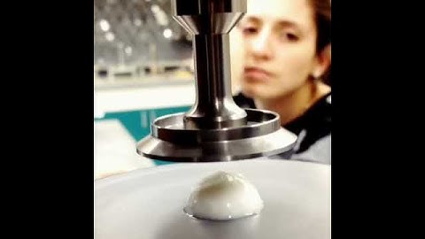 Measuring the Rheological Properties of Yogurt