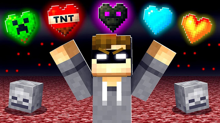 Minecraft, aber mit CUSTOM HERZEN...