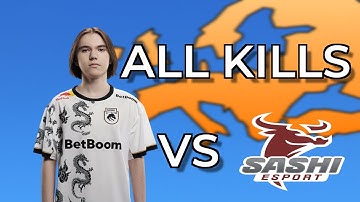 donk ALL KILLS vs Sashi | PW Europe RMR | CS2 PRO POVs
