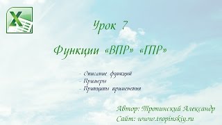 Excel в продажах: Урок 7 : Функции 